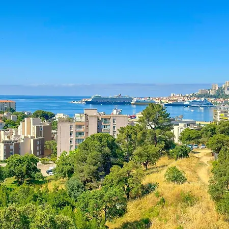 Appartement T4 De Luxe Avec Terrasse A Ajaccio - Fr-1-665-38 *
